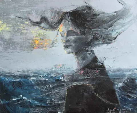 HÜSEYİN YILDIRIM — 2018 Bu eser HÜSEYİN YILDIRIM tarafından 2018 yılında 50x60 cm ölçülerinde Tuval üzeri yağlı boya tekniği ile yapılmıştır.