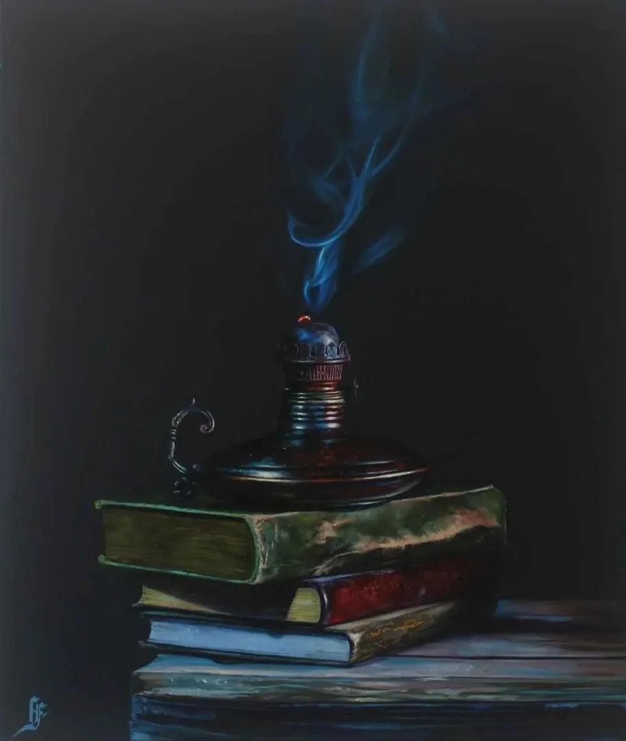 HÜSEYİN FEYZULLAH — 2018 Bu eser HÜSEYİN FEYZULLAH tarafından 2018 yılında 60x50 cm ölçülerinde Tuval üzeri yağlı boya tekniği ile yapılmıştır.