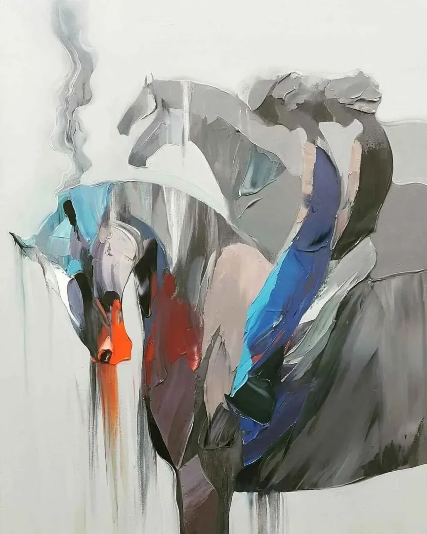 HAKAN ERASLAN — 2018 Bu eser HAKAN ERASLAN tarafından 2018 yılında 60x50 cm ölçülerinde Tuval üzeri yağlı boya tekniği ile yapılmıştır.