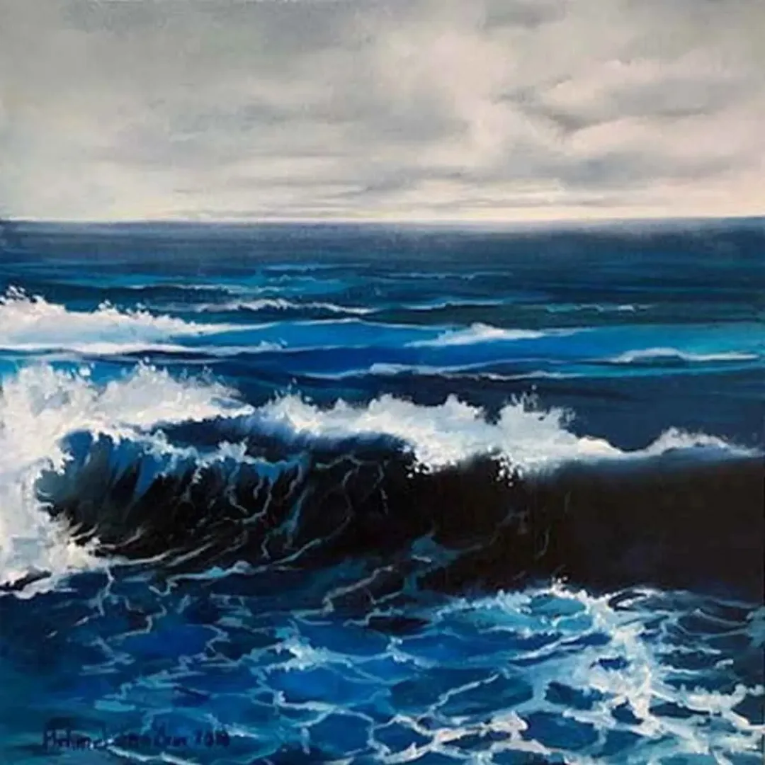 yakınlaştır "İsimsiz" eseri MEHMET EMİN ÖZER tarafından 2018 yılında 25x25 cm ölçülerinde Tuval üzeri yağlı boya tekniği ile yapılmıştır.