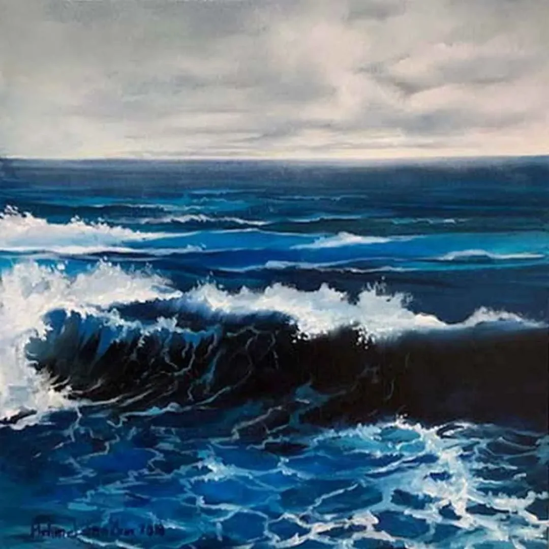 MEHMET EMİN ÖZER — 2018 Bu eser MEHMET EMİN ÖZER tarafından 2018 yılında 25x25 cm ölçülerinde Tuval üzeri yağlı boya tekniği ile yapılmıştır.