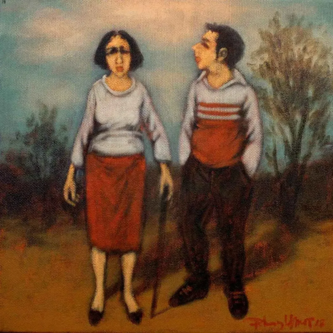 ORHAN UMUT — 2018 Bu eser ORHAN UMUT tarafından 2018 yılında 25x25 cm ölçülerinde Tuval üzeri akrilik boya tekniği ile yapılmıştır.