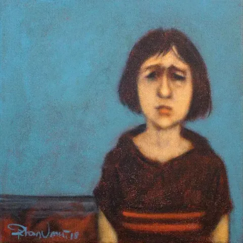 Bu eser ORHAN UMUT tarafından 2018 yılında 25x25 cm ölçülerinde Tuval üzeri akrilik boya tekniği ile yapılmıştır.