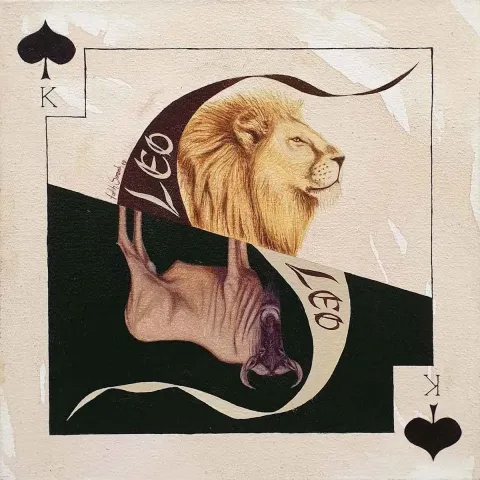 FATİH SAZAK — 2018 Bu eser FATİH SAZAK tarafından 2018 yılında 25x25 cm ölçülerinde Tuval üzeri yağlı boya tekniği ile yapılmıştır.