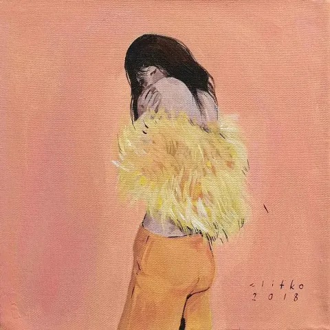 ELİFKO — 2018 Bu eser ELİFKO tarafından 2018 yılında 25x25 cm ölçülerinde Tuval üzeri akrilik boya tekniği ile yapılmıştır.