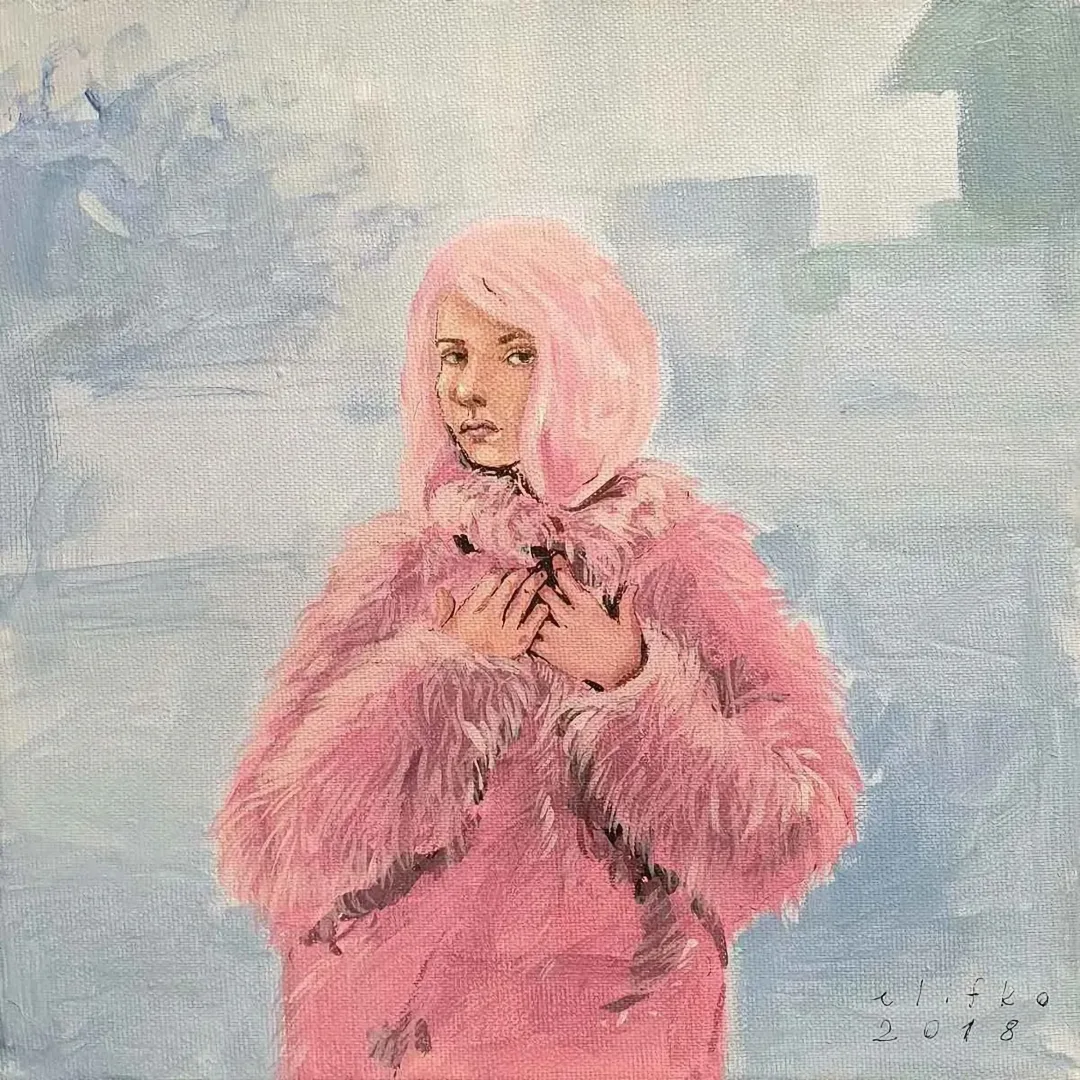 ELİFKO — 2018 Bu eser ELİFKO tarafından 2018 yılında 25x25 cm ölçülerinde Tuval üzeri akrilik boya tekniği ile yapılmıştır.