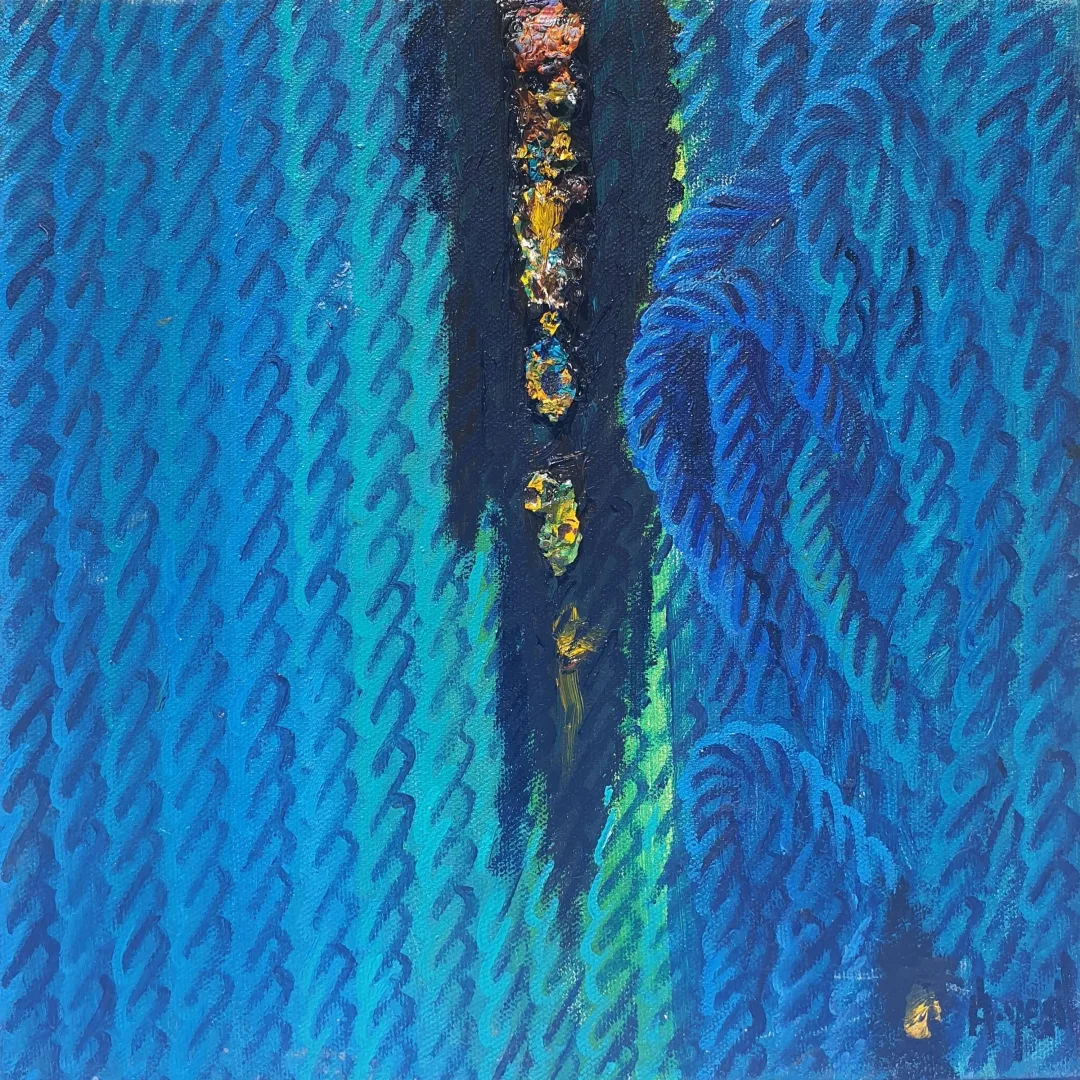 AHMET YEŞİL — 2018 Bu eser AHMET YEŞİL tarafından 2018 yılında 25x25 cm ölçülerinde Tuval üzeri yağlı boya tekniği ile yapılmıştır.