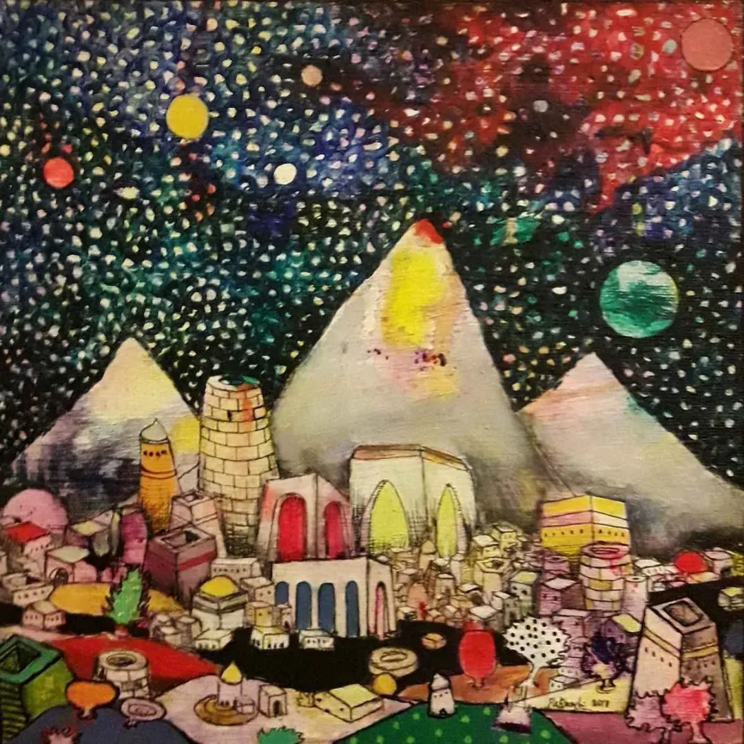 yakınlaştır "Tekila" eseri EFE KASAPLAR tarafından 2018 yılında 25x25 cm ölçülerinde Tuval üzeri akrilik boya tekniği ile yapılmıştır.