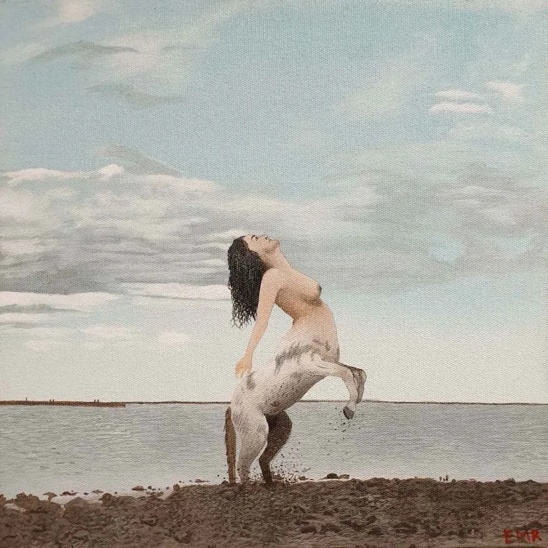 EMRAH EMİR — 2018 Bu eser EMRAH EMİR tarafından 2018 yılında 25x25 cm ölçülerinde Tuval üzeri akrilik boya tekniği ile yapılmıştır.