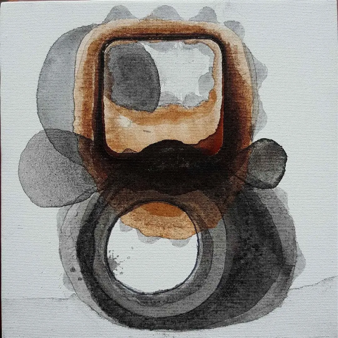 TANSEL TÜRKDOĞAN — 2018 Bu eser TANSEL TÜRKDOĞAN tarafından 2018 yılında 25x25 cm ölçülerinde Tuval üzeri akrilik boya tekniği ile yapılmıştır.