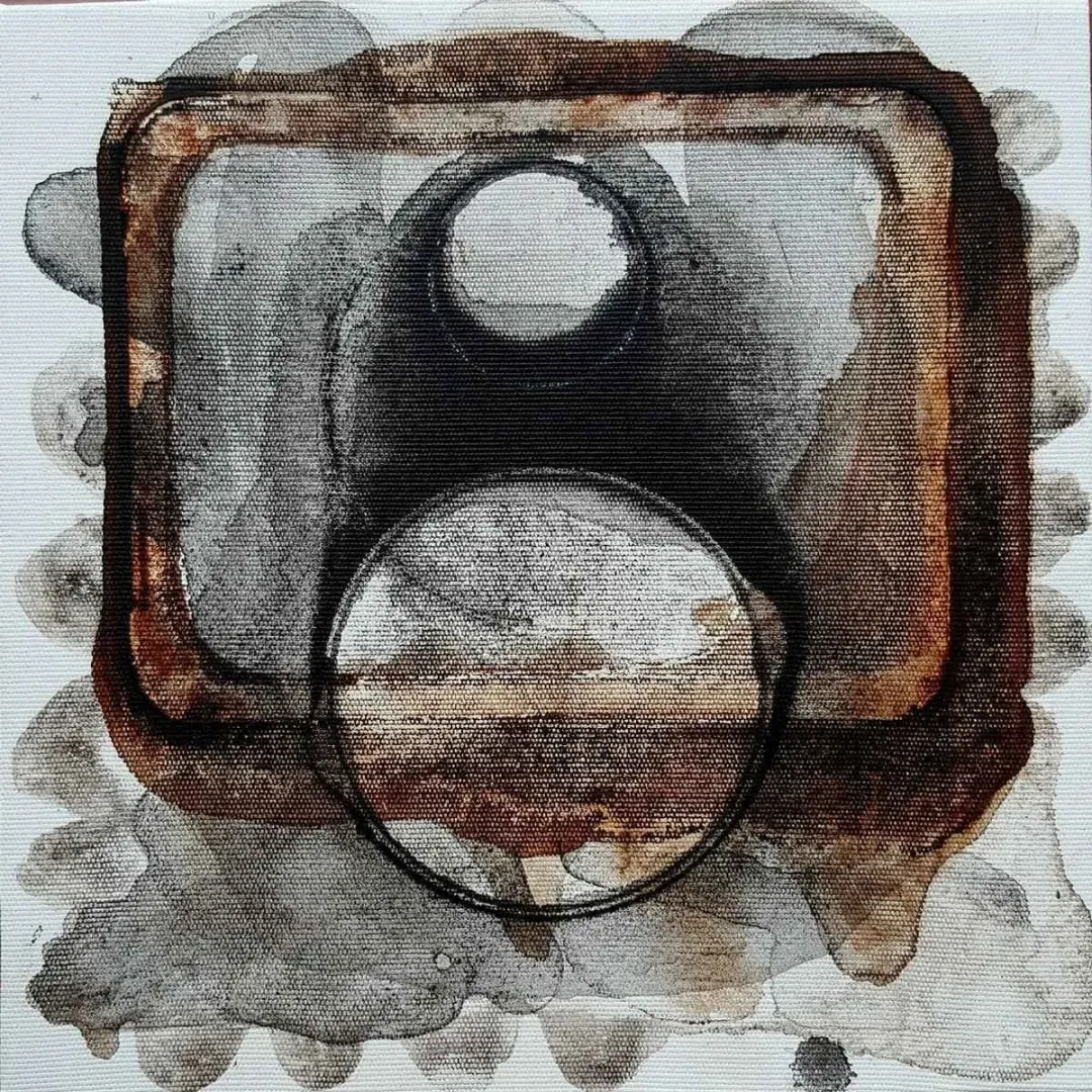 TANSEL TÜRKDOĞAN — 2018 Bu eser TANSEL TÜRKDOĞAN tarafından 2018 yılında 25x25 cm ölçülerinde Tuval üzeri akrilik boya tekniği ile yapılmıştır.