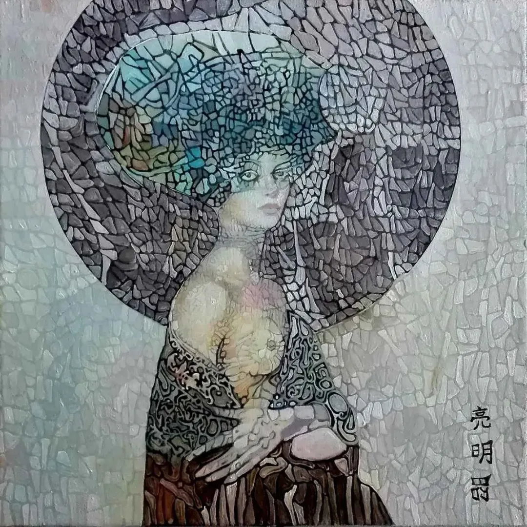 BİNNUR YÜCEBAŞ RUOCCO — 2018 Bu eser BİNNUR YÜCEBAŞ RUOCCO tarafından 2018 yılında 25x25 cm ölçülerinde Tuval üzeri yağlı boya tekniği ile yapılmıştır.