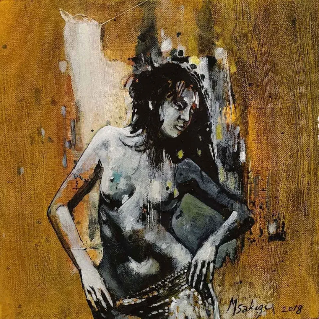 MEHMET SAKIZCI — 2018 Bu eser MEHMET SAKIZCI tarafından 2018 yılında 25x25 cm ölçülerinde Tuval üzeri akrilik boya tekniği ile yapılmıştır.