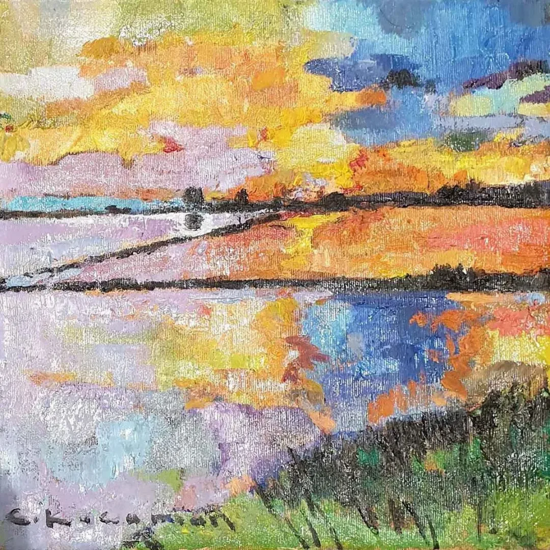 CEVDET KOCAMAN — 2018 Bu eser CEVDET KOCAMAN tarafından 2018 yılında 25x25 cm ölçülerinde Tuval üzeri yağlı boya tekniği ile yapılmıştır.