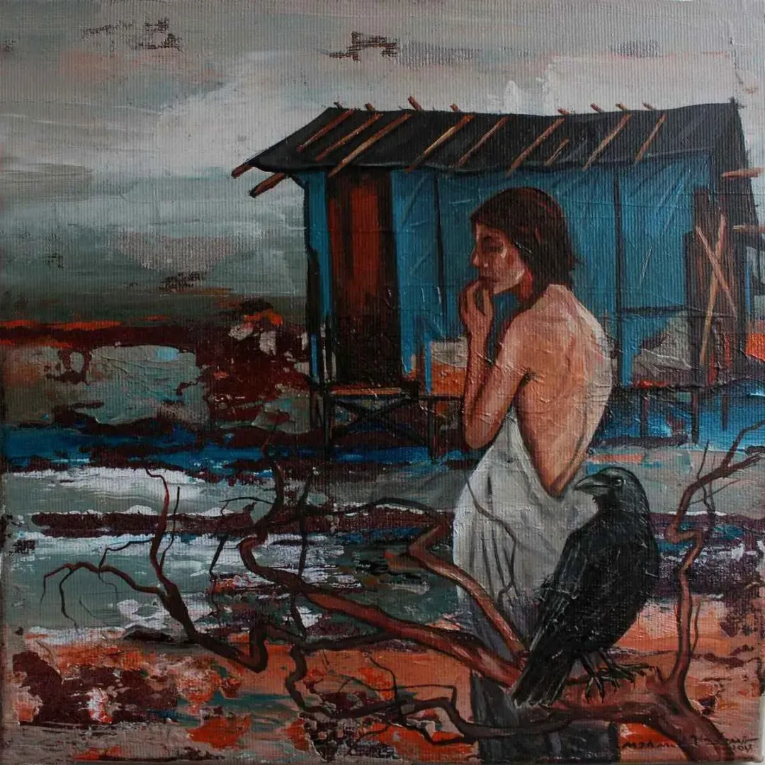 MAHMUT ÖZDEMİR — 2018 Bu eser MAHMUT ÖZDEMİR tarafından 2018 yılında 25x25 cm ölçülerinde Tuval üzeri akrilik boya tekniği ile yapılmıştır.
