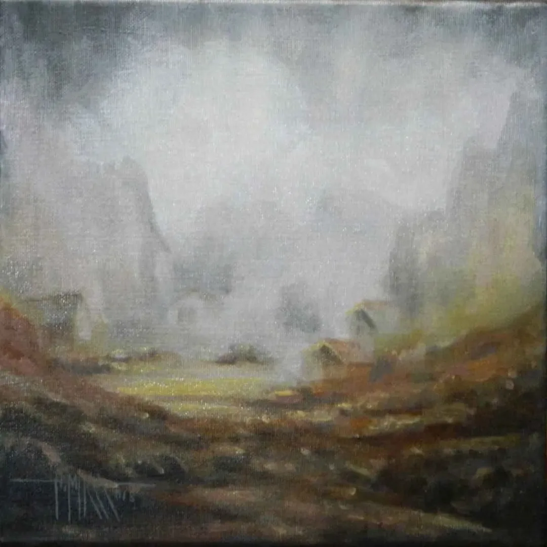 HASAN MİRZA — 2018 Bu eser HASAN MİRZA tarafından 2018 yılında 25x25 cm ölçülerinde Tuval üzeri yağlı boya tekniği ile yapılmıştır.