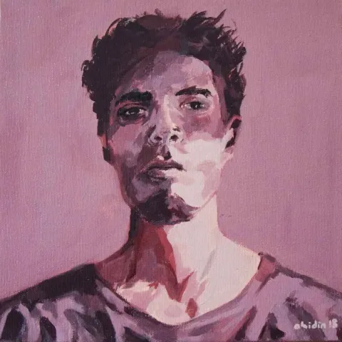 ABİDİN KATİPOĞLU — 2018 Bu eser ABİDİN KATİPOĞLU tarafından 2018 yılında 25x25 cm ölçülerinde Tuval üzeri akrilik boya tekniği ile yapılmıştır.