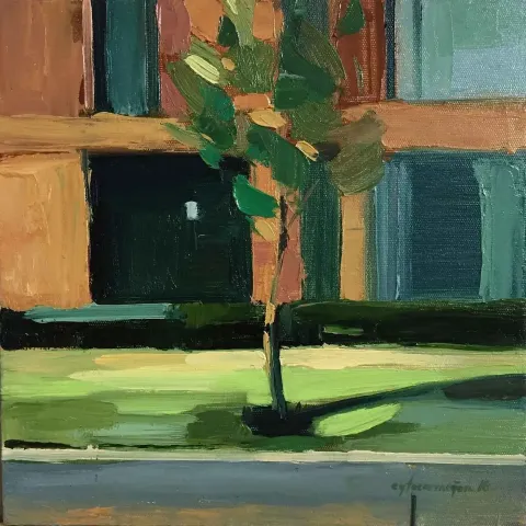AYTAÇ ARMAĞAN — 2018 Bu eser AYTAÇ ARMAĞAN tarafından 2018 yılında 25x25 cm ölçülerinde Tuval üzeri yağlı boya tekniği ile yapılmıştır.