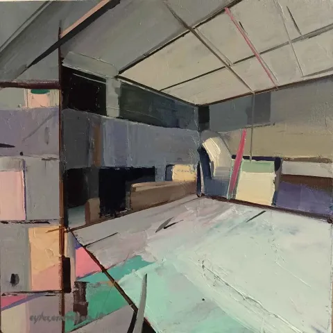 Bu eser AYTAÇ ARMAĞAN tarafından 2018 yılında 25x25 cm ölçülerinde Tuval üzeri yağlı boya tekniği ile yapılmıştır.