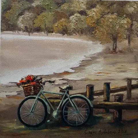 CANAN AYDOĞMUŞ — 2018 Bu eser CANAN AYDOĞMUŞ tarafından 2018 yılında 25x25 cm ölçülerinde Tuval üzeri yağlı boya tekniği ile yapılmıştır.