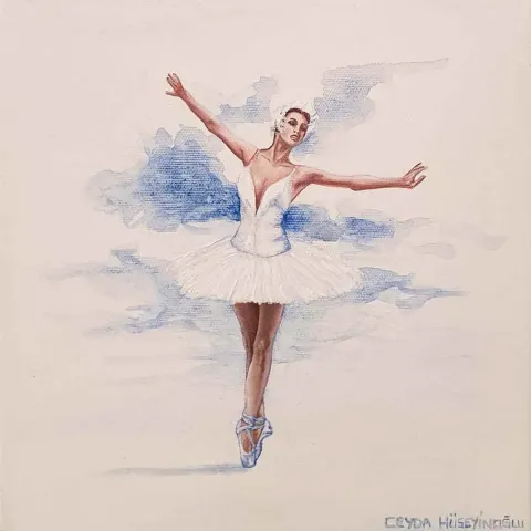 CEYDA HÜSEYİNOĞLU — 2018 Bu eser CEYDA HÜSEYİNOĞLU tarafından 2018 yılında 25x25 cm ölçülerinde Tuval üzeri akrilik boya tekniği ile yapılmıştır.