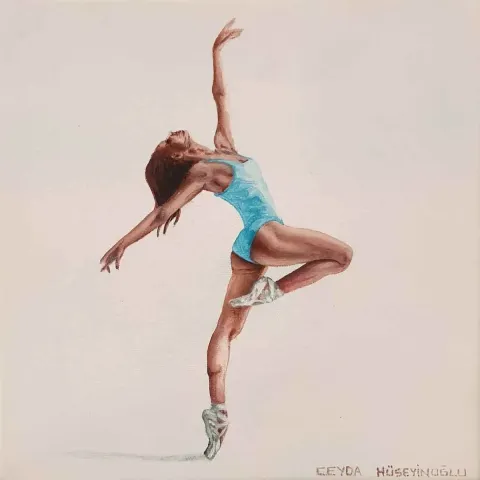 CEYDA HÜSEYİNOĞLU — 2018 Bu eser CEYDA HÜSEYİNOĞLU tarafından 2018 yılında 25x25 cm ölçülerinde Tuval üzeri akrilik boya tekniği ile yapılmıştır.