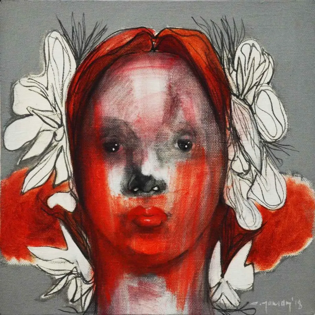 CEYHUN YAMAN — 2018 Bu eser CEYHUN YAMAN tarafından 2018 yılında 25x25 cm ölçülerinde Tuval üzeri akrilik boya tekniği ile yapılmıştır.