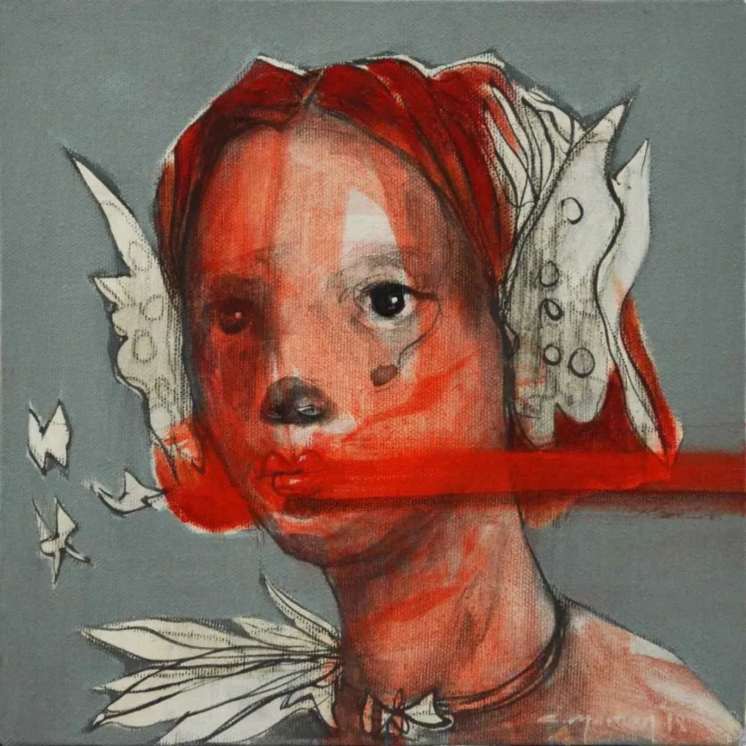 CEYHUN YAMAN — 2018 Bu eser CEYHUN YAMAN tarafından 2018 yılında 25x25 cm ölçülerinde Tuval üzeri akrilik boya tekniği ile yapılmıştır.