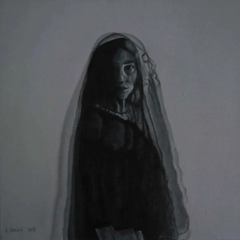 ÇAĞLAR ÖZTÜRK — “Belirsizlik”, 2018 "Belirsizlik" eseri ÇAĞLAR ÖZTÜRK tarafından 2018 yılında 25x25 cm ölçülerinde Tuval üzeri akrilik boya tekniği ile yapılmıştır.