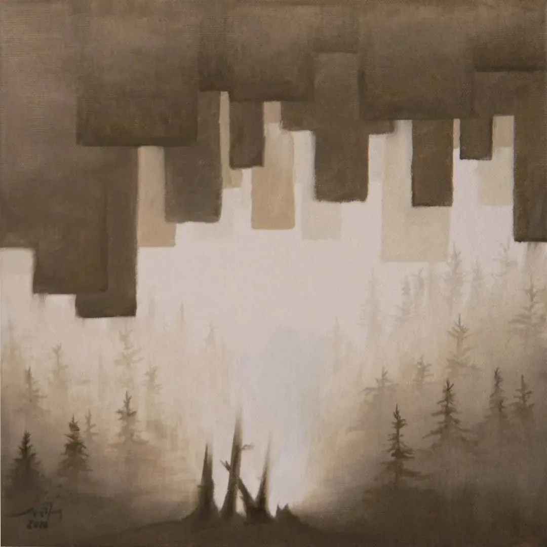 EMRAH ÖZARAS — 2018 Bu eser EMRAH ÖZARAS tarafından 2018 yılında 25x25 cm ölçülerinde Tuval üzeri akrilik boya tekniği ile yapılmıştır.