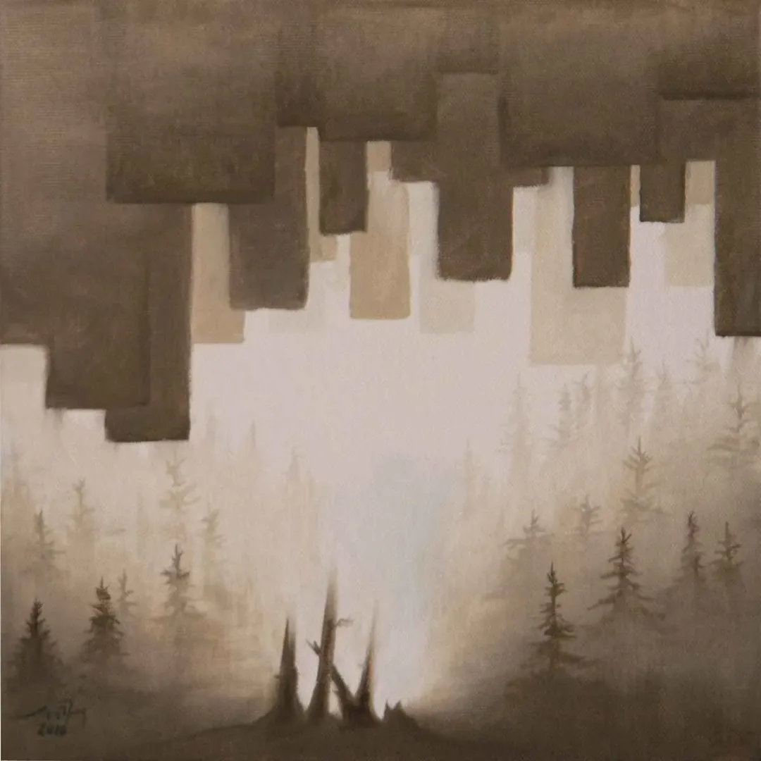 EMRAH ÖZARAS — 2018 Bu eser EMRAH ÖZARAS tarafından 2018 yılında 25x25 cm ölçülerinde Tuval üzeri akrilik boya tekniği ile yapılmıştır.