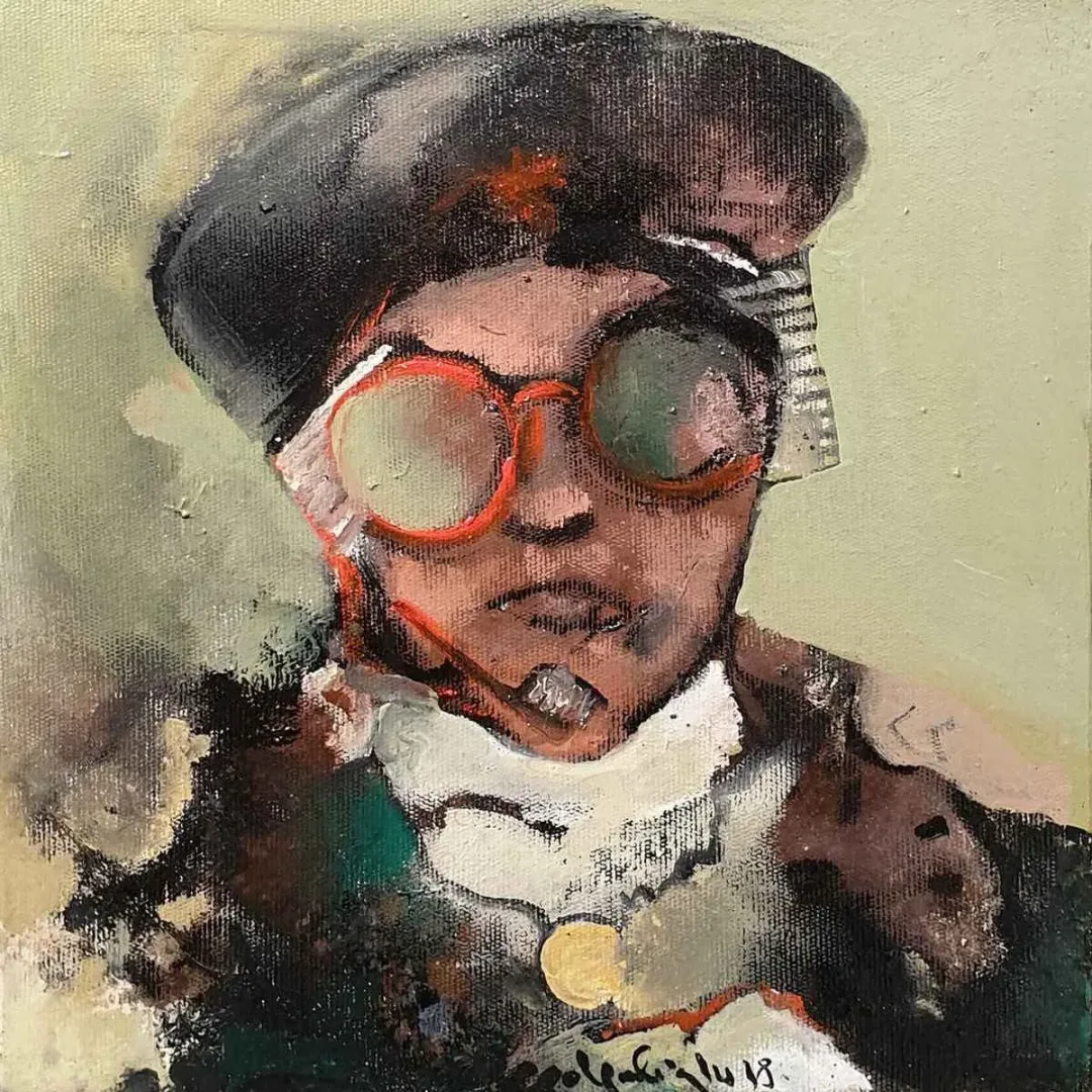 EROL PELİOĞLU — 2018 Bu eser EROL PELİOĞLU tarafından 2018 yılında 25x25 cm ölçülerinde Tuval üzeri yağlı boya tekniği ile yapılmıştır.