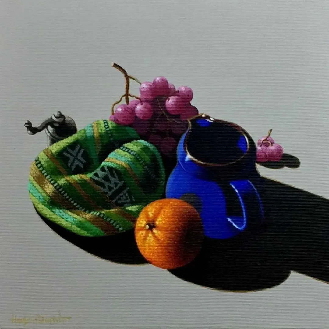 HASAN DEMİR — 2018 Bu eser HASAN DEMİR tarafından 2018 yılında 25x25 cm ölçülerinde Tuval üzeri yağlı boya tekniği ile yapılmıştır.