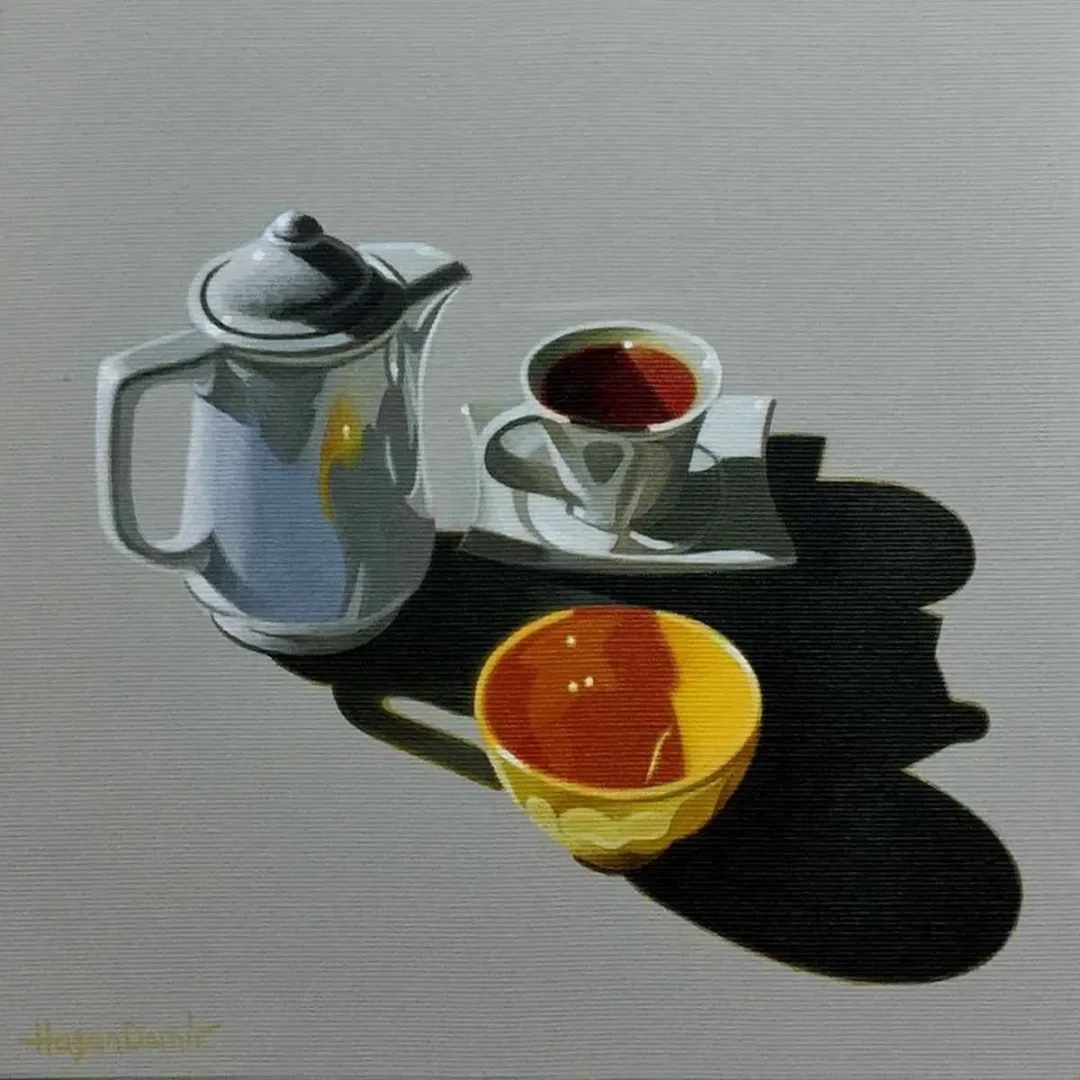 HASAN DEMİR — 2018 Bu eser HASAN DEMİR tarafından 2018 yılında 25x25 cm ölçülerinde Tuval üzeri yağlı boya tekniği ile yapılmıştır.