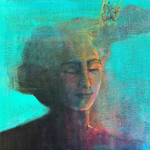 Bu eser HÜSEYİN YILDIRIM tarafından 2018 yılında 25x25 cm ölçülerinde Tuval üzeri yağlı boya tekniği ile yapılmıştır.