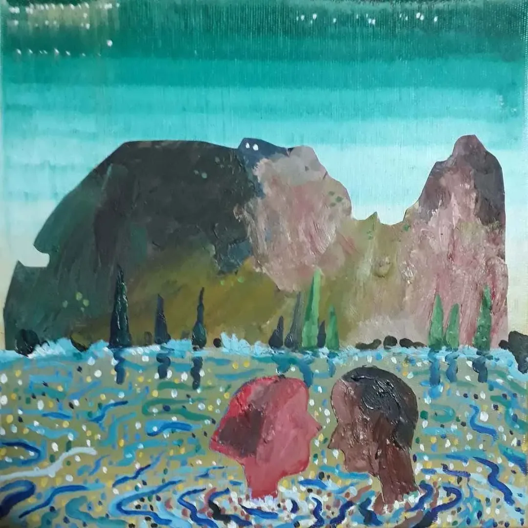 İLKEM GÜNERİ — 2018 Bu eser İLKEM GÜNERİ tarafından 2018 yılında 25x25 cm ölçülerinde Tuval üzeri yağlı boya tekniği ile yapılmıştır.