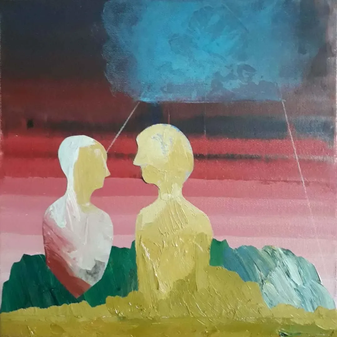 İLKEM GÜNERİ — 2018 Bu eser İLKEM GÜNERİ tarafından 2018 yılında 25x25 cm ölçülerinde Tuval üzeri yağlı boya tekniği ile yapılmıştır.
