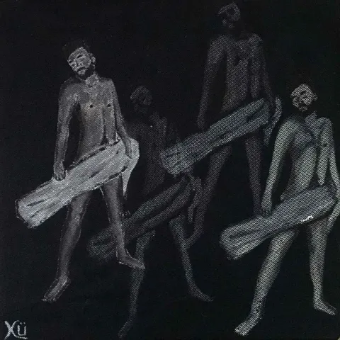 Bu eser KADER ÜNLÜ tarafından 2018 yılında 25x25 cm ölçülerinde Kağıt üzeri karışık teknik tekniği ile yapılmıştır.