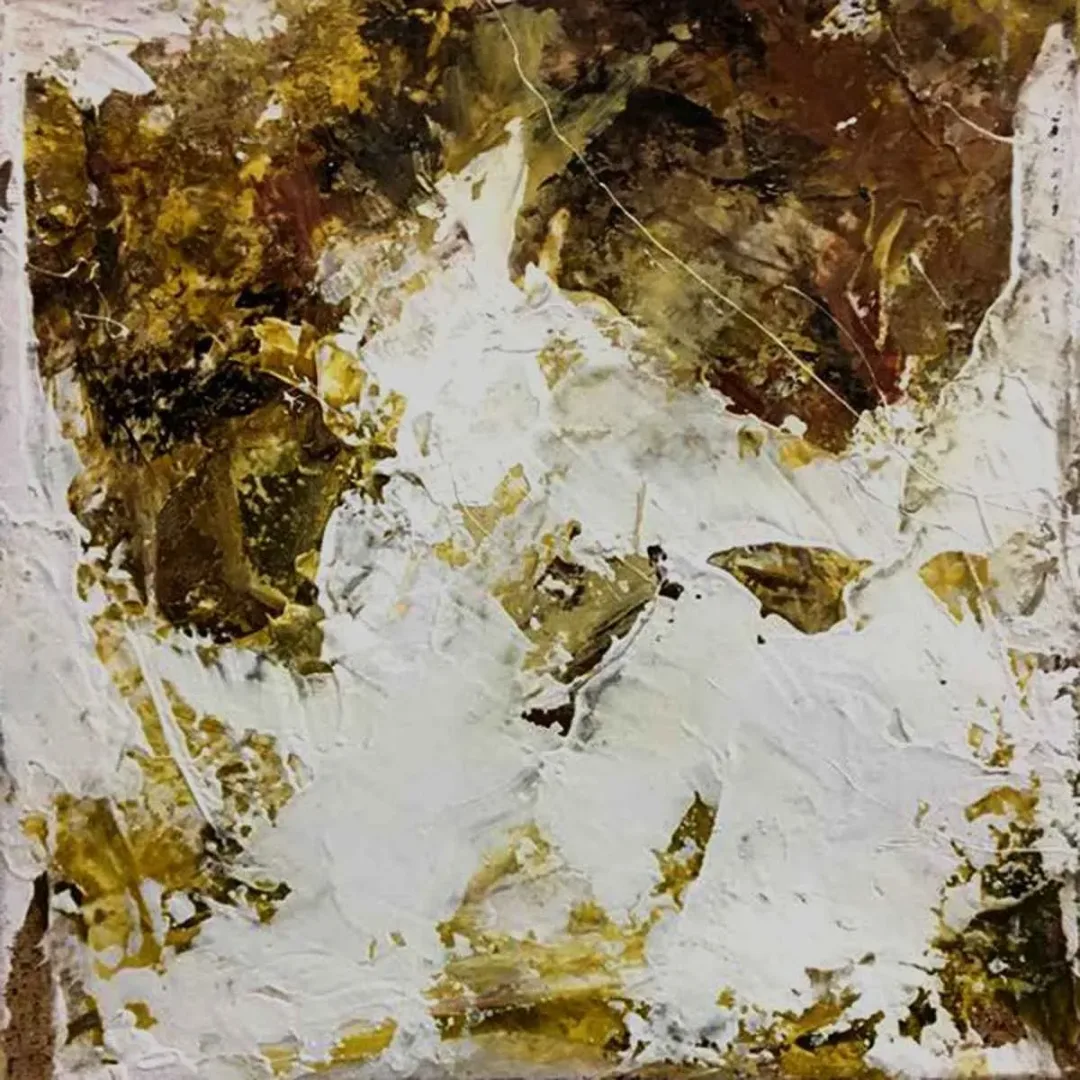 MEHMET AKSOY — 2018 Bu eser MEHMET AKSOY tarafından 2018 yılında 25x25 cm ölçülerinde Tuval üzeri karışık teknik tekniği ile yapılmıştır.