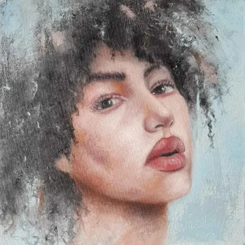 MURAT SALMAN — 2018 Bu eser MURAT SALMAN tarafından 2018 yılında 25x25 cm ölçülerinde Tuval üzeri yağlı boya tekniği ile yapılmıştır.