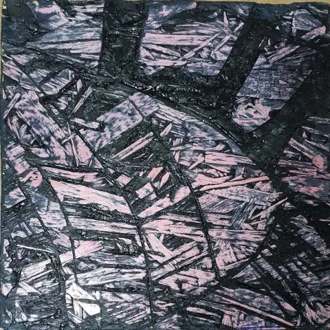 MUSTAFA KÜÇÜKÖNER — 2018 Bu eser MUSTAFA KÜÇÜKÖNER tarafından 2018 yılında 25x25 cm ölçülerinde Tuval üzeri karışık teknik tekniği ile yapılmıştır.