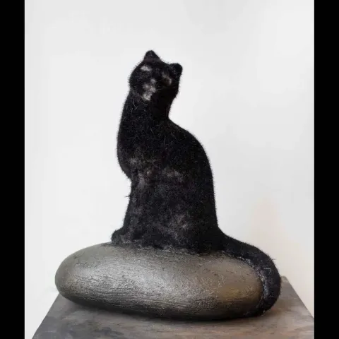 NECMETTİN YAĞCI — 2018 Bu eser NECMETTİN YAĞCI tarafından 2018 yılında 21x12x22 cm ölçülerinde Polyester Döküm Karışık Teknik tekniği ile yapılmıştır.