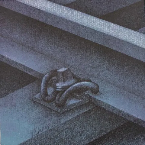 "Yol Hikayeleri" eseri NURHAYAT GÜNEŞ tarafından 2018 yılında 25x25 cm ölçülerinde Tuval üzeri akrilik boya tekniği ile yapılmıştır.