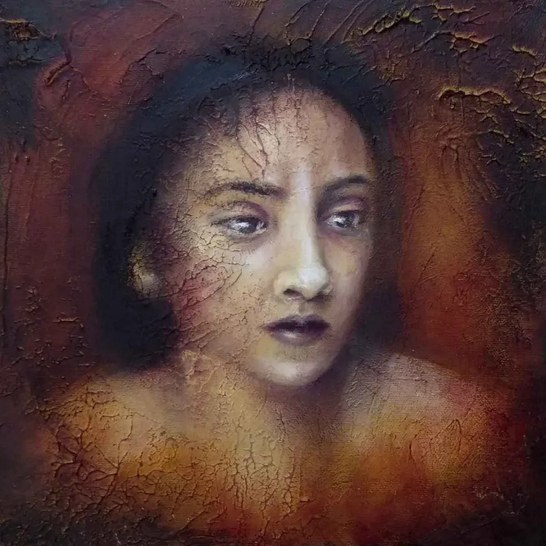 ÖZDEN YILDIRIM — 2018 Bu eser ÖZDEN YILDIRIM tarafından 2018 yılında 25x25 cm ölçülerinde Tuval üzeri yağlı boya tekniği ile yapılmıştır.