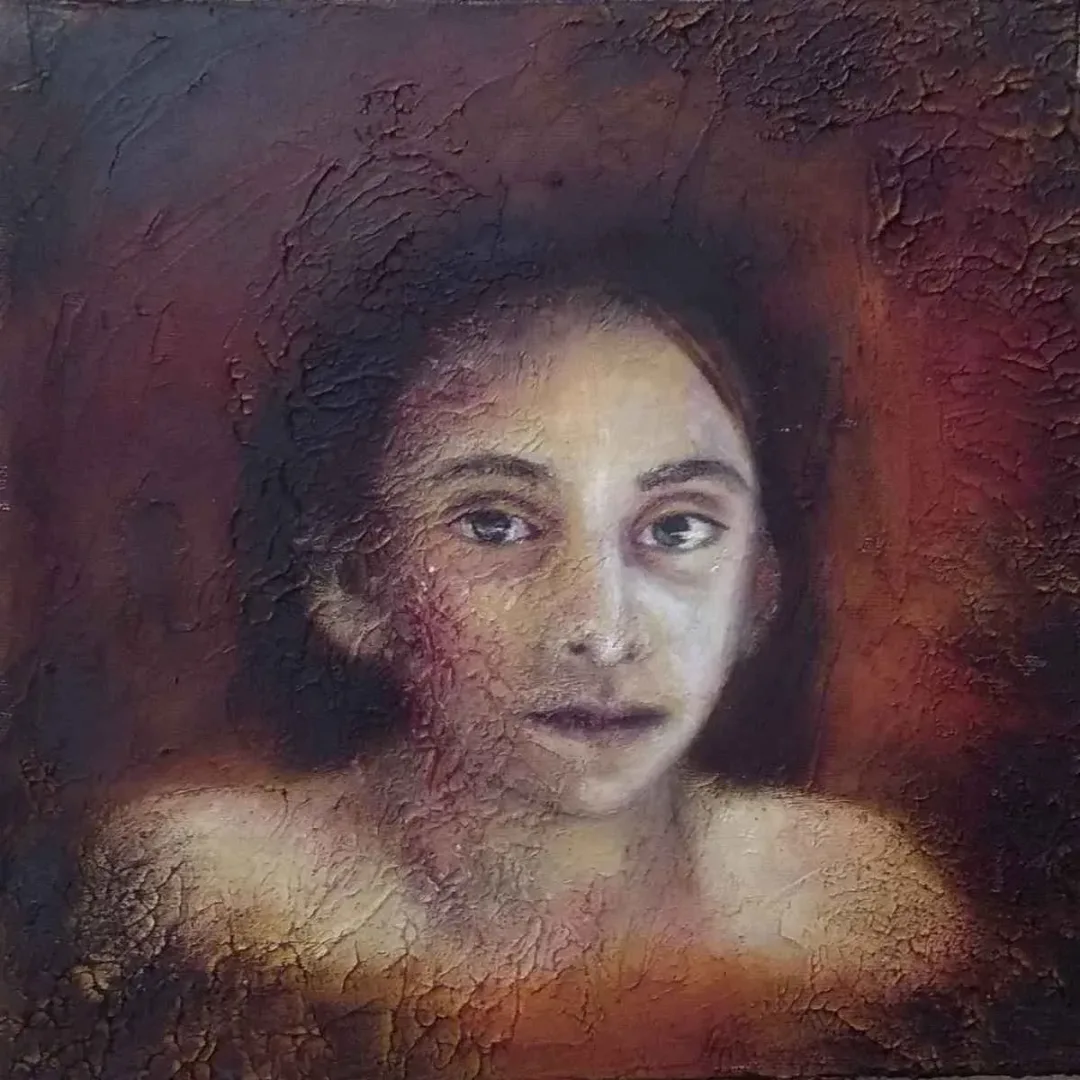 ÖZDEN YILDIRIM — 2018 Bu eser ÖZDEN YILDIRIM tarafından 2018 yılında 25x25 cm ölçülerinde Tuval üzeri yağlı boya tekniği ile yapılmıştır.