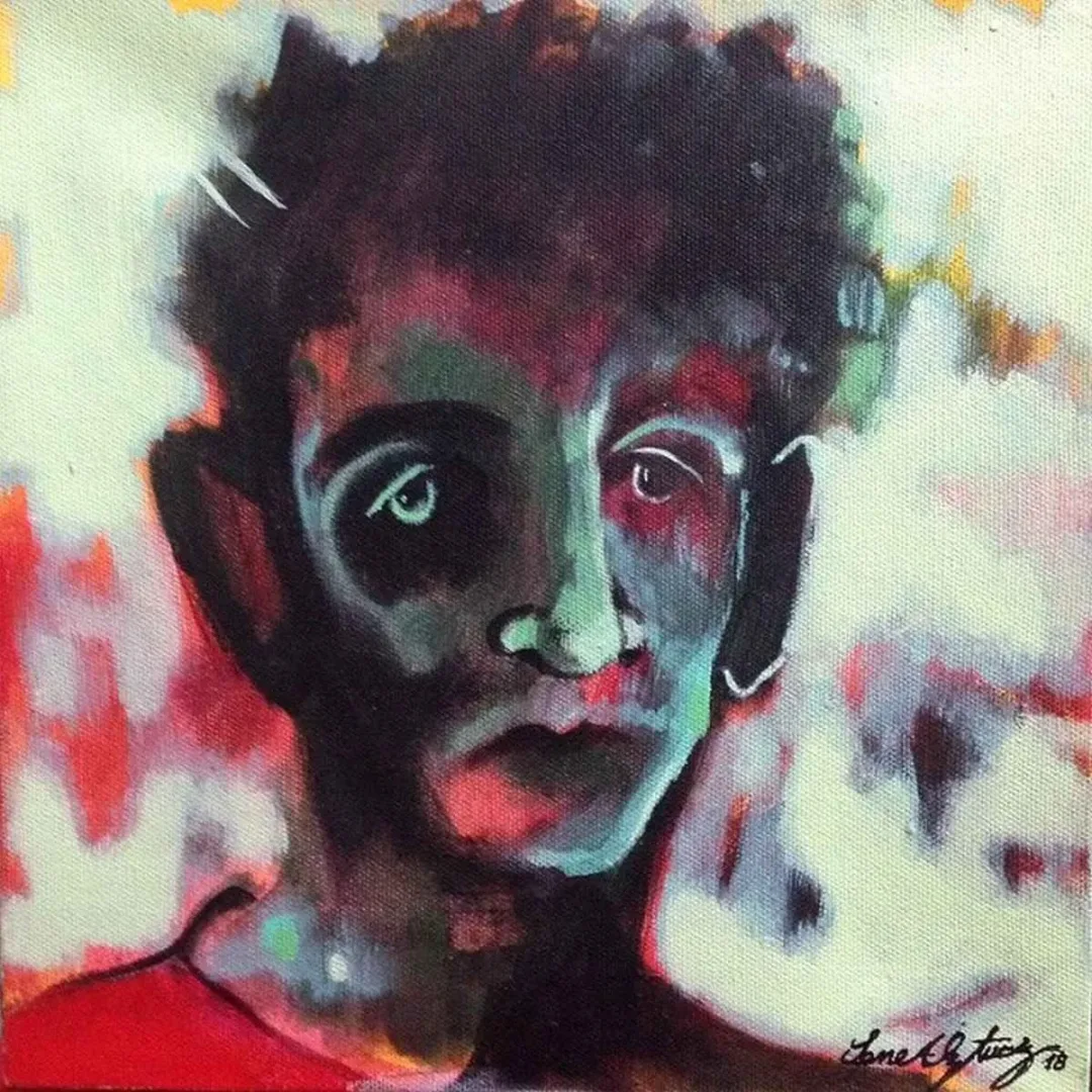 SAMET ÖZTÜRK — 2018 Bu eser SAMET ÖZTÜRK tarafından 2018 yılında 25x25 cm ölçülerinde Tuval üzeri akrilik boya tekniği ile yapılmıştır.