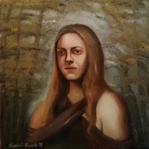 SAMİ KURT — 2018 Bu eser SAMİ KURT tarafından 2018 yılında 25x25 cm ölçülerinde Tuval üzeri yağlı boya tekniği ile yapılmıştır.