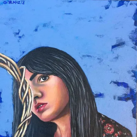 SERDAR YILMAZ — 2018 Bu eser SERDAR YILMAZ tarafından 2018 yılında 25x25 cm ölçülerinde Tuval üzeri yağlı boya tekniği ile yapılmıştır.