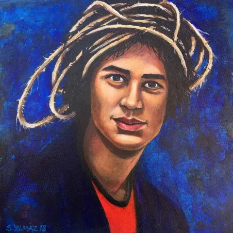 SERDAR YILMAZ — 2018 Bu eser SERDAR YILMAZ tarafından 2018 yılında 25x25 cm ölçülerinde Tuval üzeri yağlı boya tekniği ile yapılmıştır.