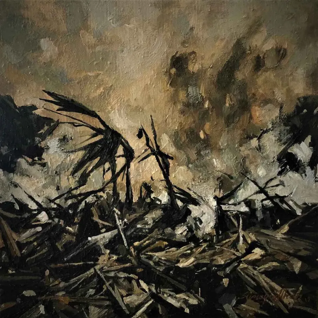 yakınlaştır "Distopya" eseri SÜMEYRA İLHAN tarafından 2018 yılında 25x25 cm ölçülerinde Tuval üzeri yağlı boya tekniği ile yapılmıştır.